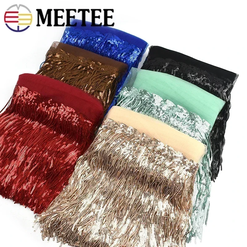 Fringe Ribbon Sewing - 2/5/10Yards Sequin Embroidery Tassel Fringe Lace