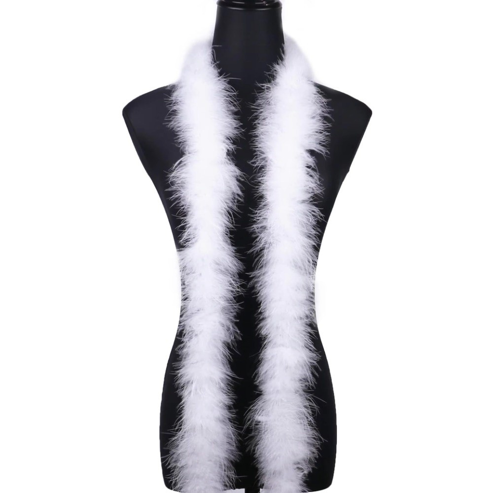 Feather Trim Marabou - 2 Meter Marabou Feather Boa Faux