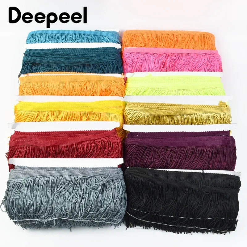 Fringe Ribbon Sewing - 10Yards 10/15/20/30cm Colored Long Tassel Fringe