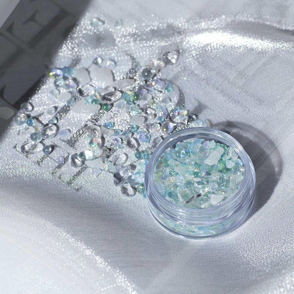 Embellishment Glue Craft - DIY Seashell Resin Gems Irregular Crushed