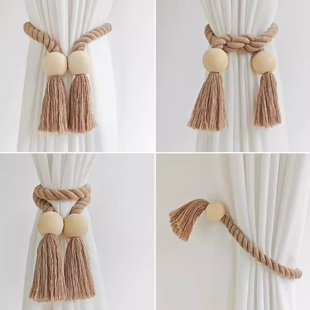 1PC Simple Fringe Beaded Curta - Beaded Trim Fringe recension och pris