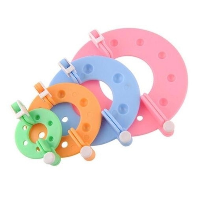 8PCS 4 Sizes Fluff Ball Weaver - Pom Pom Maker Tool recension och pris
