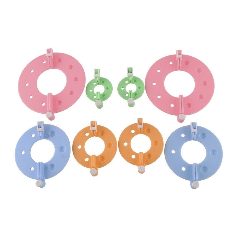 8PCS 4 Sizes Fluff Ball Weaver - Pom Pom Maker Tool recension och pris