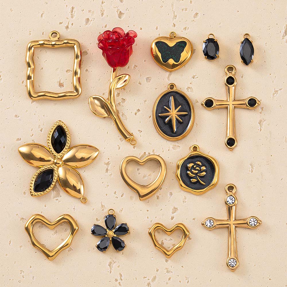 2pcs Stainless Steel Flower Cr - Embellishment Crafts recension och pris