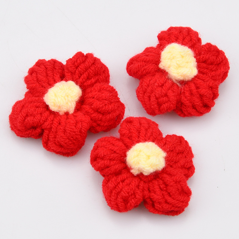 Handmade Crochet Five Petal Fl - Embellish Craft recension och pris