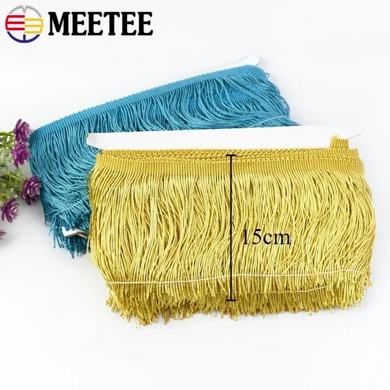 5/10Yards 15cm Tassel Fringe T - Beaded Trim Fringe recension och pris