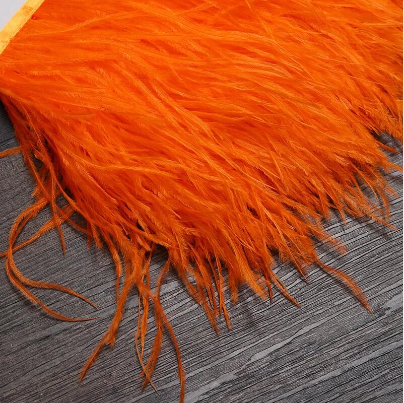 13-18CM 6M Ostrich Feather tri - Feather Trim Marabou recension och pris
