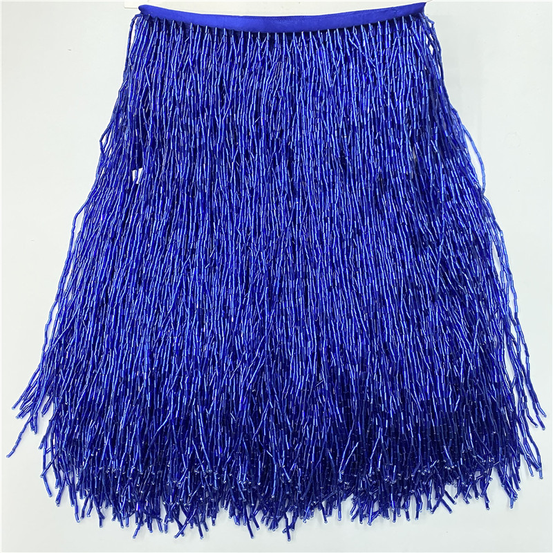 2metros/lot 30cm Wide High Qua - Beaded Trim Fringe recension och pris