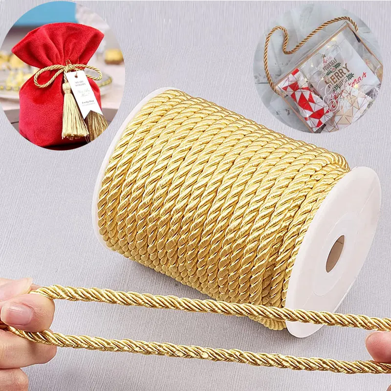 5mm 100yards Twisted Cord Rope - Cord Trim Twisted recension och pris