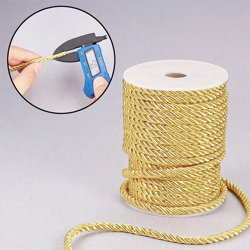 5mm 100yards Twisted Cord Rope - Cord Trim Twisted recension och pris