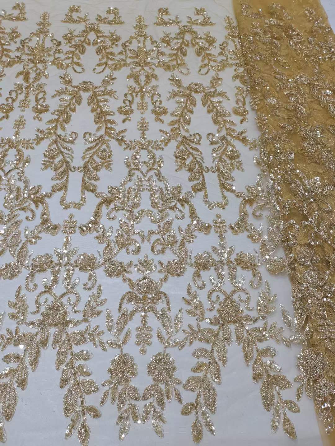 Custom Made Evening Party Gown - Crystal Mesh Fabric recension och pris