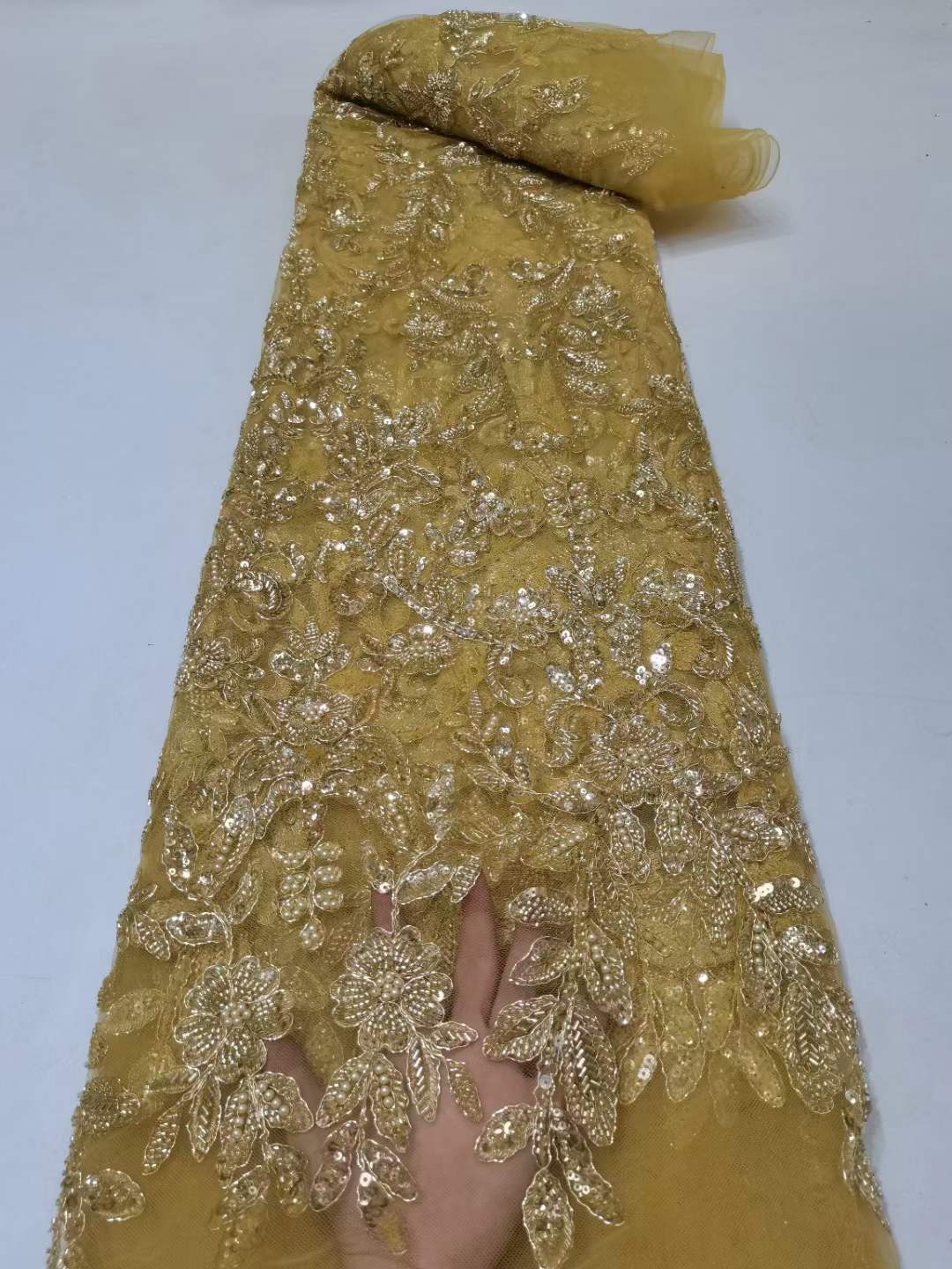 Custom Made Evening Party Gown - Crystal Mesh Fabric recension och pris