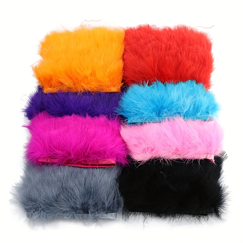Fluffy Turkey Feathers Trim Fr - Feather Trim Marabou recension och pris