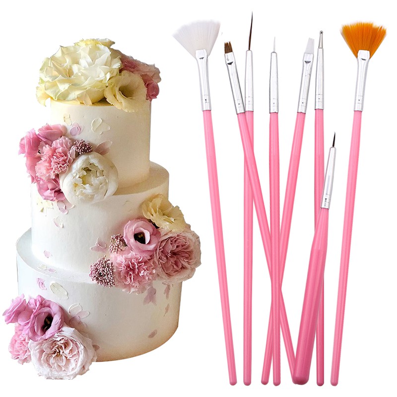 15Pcs/Set Sugar Craft Brush Fo - Embellishment Crafts recension och pris