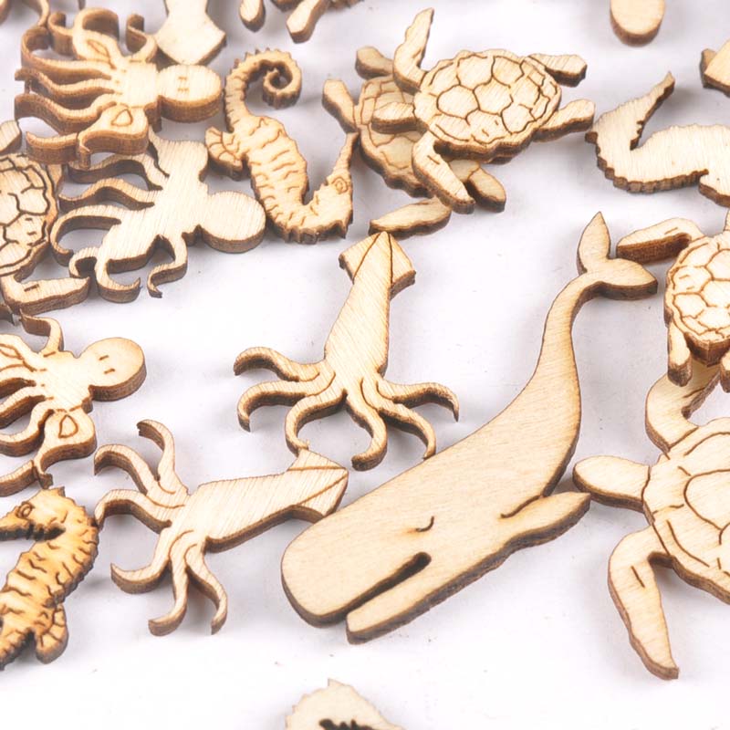 20Pcs 25-40mm Sea Turtle/horse - Embellish Craft recension och pris