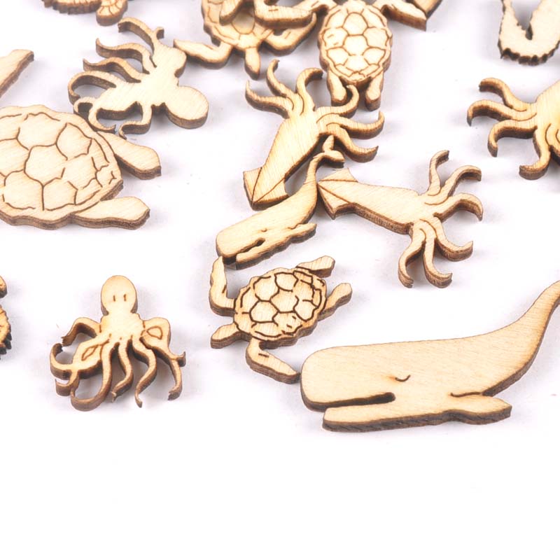 20Pcs 25-40mm Sea Turtle/horse - Embellish Craft recension och pris
