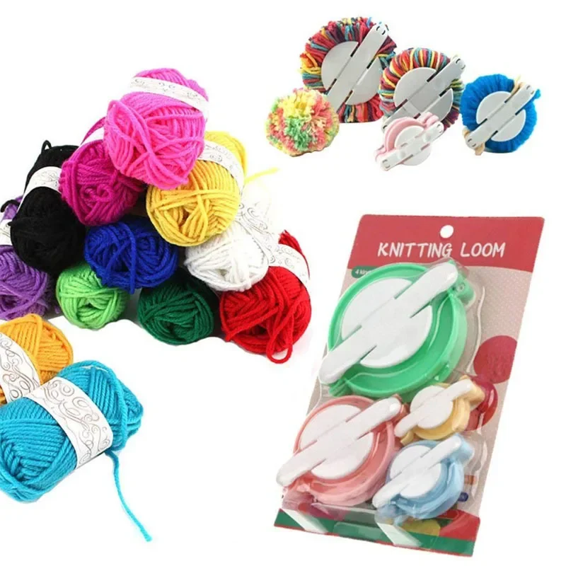 4 Sizes Wool Ball Maker Knitte - Pom Pom Maker Tool recension och pris