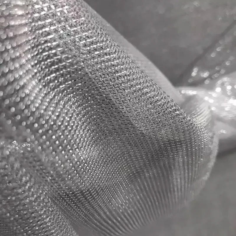 Mesh Elastic Fabric Shiny Ligh - Crystal Mesh Fabric recension och pris