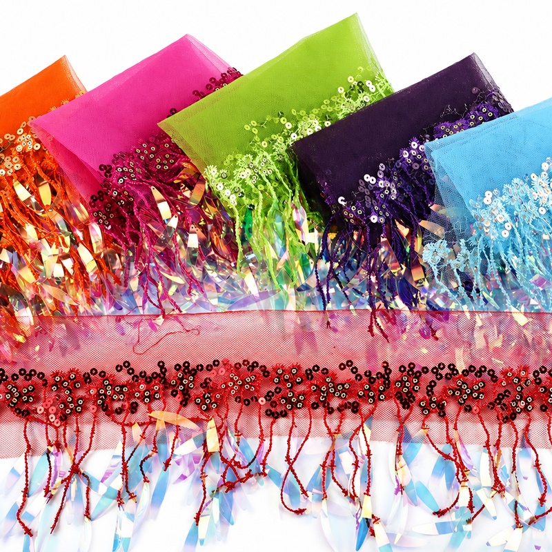 3/5/10Yards 15cm Mesh Tassels  - Fringe Ribbon Sewing recension och pris