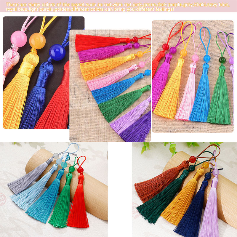 5-100Pcs Bookmark Beaded Tasse - Beaded Trim Fringe recension och pris