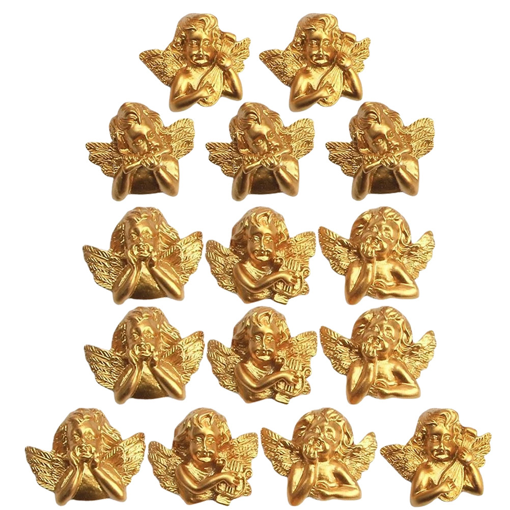 15pcs Resin Angel Accessories  - Embellishment Crafts recension och pris