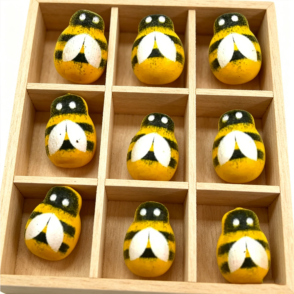 50pcs Yellow Wood Glue Buttons - Embellishment Glue Craft recension och pris
