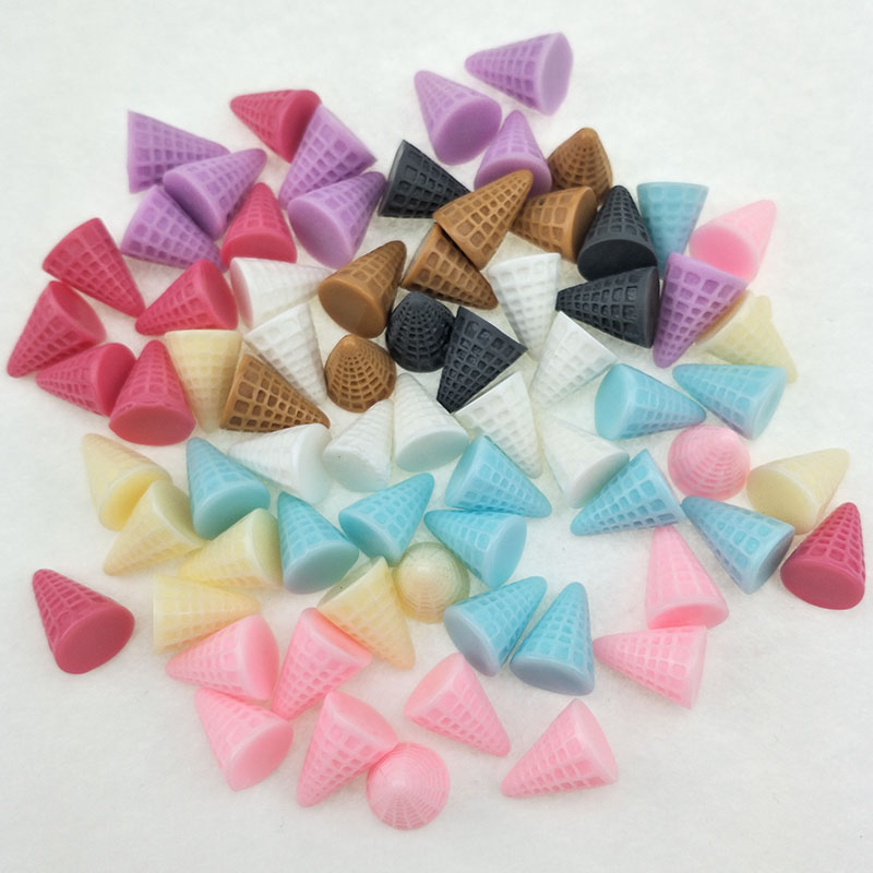 40pcs/lot 1.5*2cm Resin Ice cr - Embellishment Glue Craft recension och pris