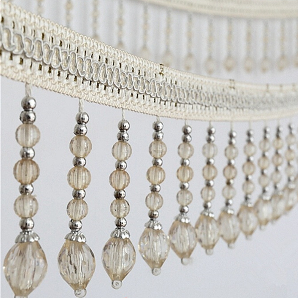 12yards Briaded Hanging Beads  - Fringe Ribbon Sewing recension och pris