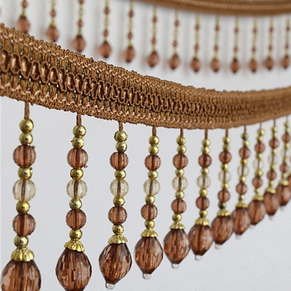 12yards Briaded Hanging Beads  - Fringe Ribbon Sewing recension och pris