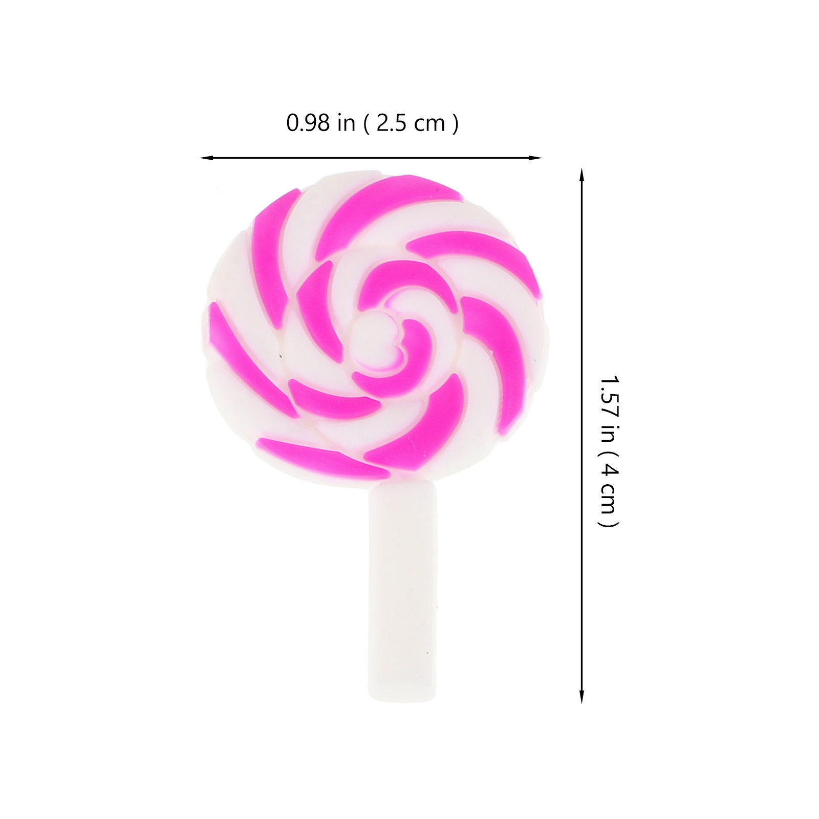 36Pcs Vibrant Rainbow Lollipop - Embellish Craft recension och pris