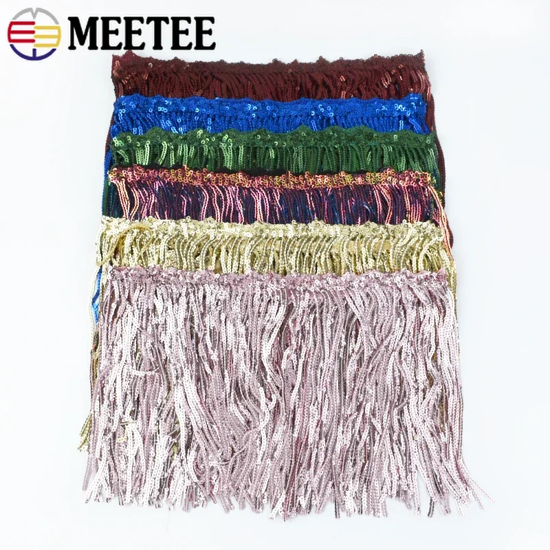 1-5Yard 17cm Latin Dance Fring - Fringe Ribbon Sewing recension och pris