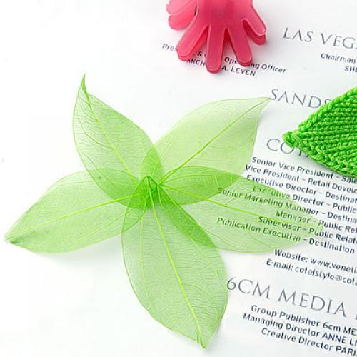 Natural Catbrier Skeleton Leav - Embellish Craft recension och pris