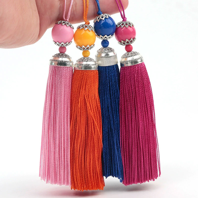 1/3/5pcs Silk Tassel Fringe Br - Beaded Trim Fringe recension och pris