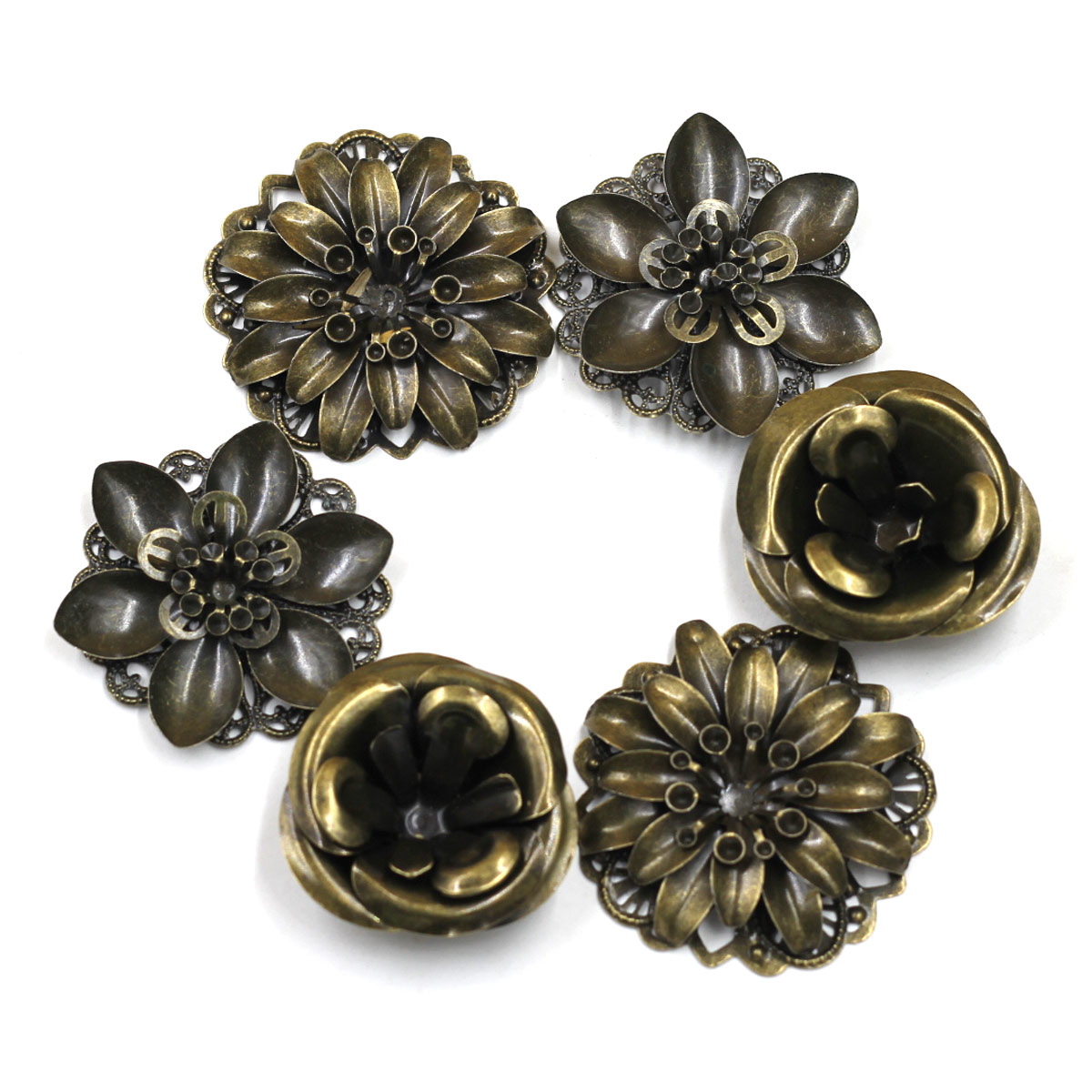 6Pcs Embellishments Combinatio - Embellishment Crafts recension och pris
