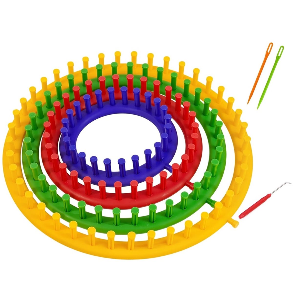 Light Weight Knitting Kit with - Pom Pom Maker Tool recension och pris