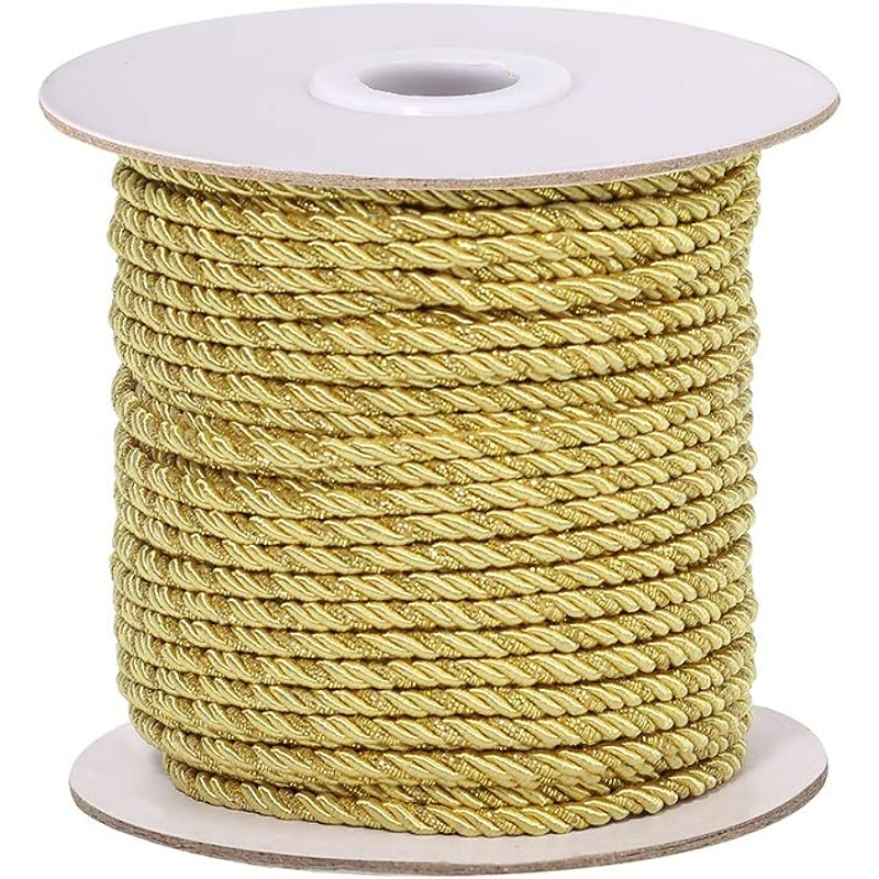 3mm / 35 Yards Metallic Twiste - Cord Trim Twisted recension och pris