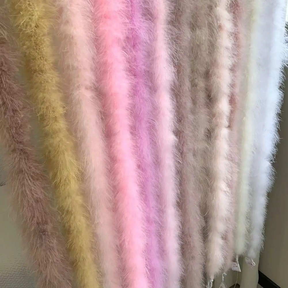 2 Meter Marabou Feather Boa Fa - Feather Trim Marabou recension och pris