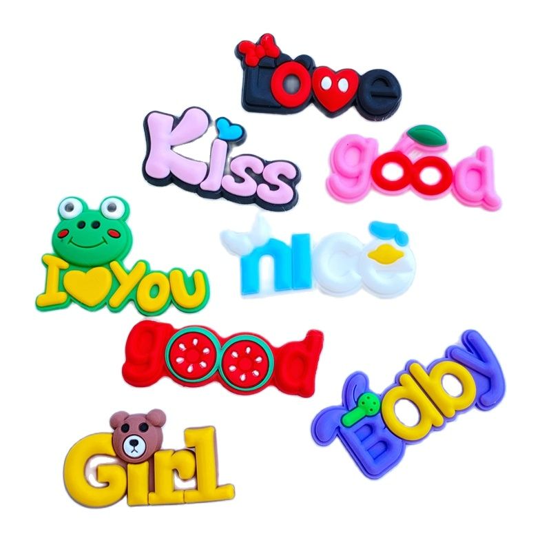 20pcs New Mini Lovely Letters  - Embellishment Glue Craft recension och pris