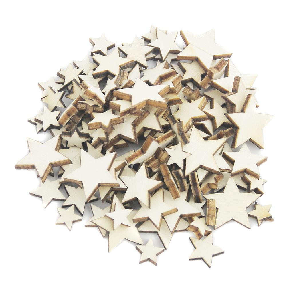 Basswood Craft Star Slices Nat - Embellish Craft recension och pris