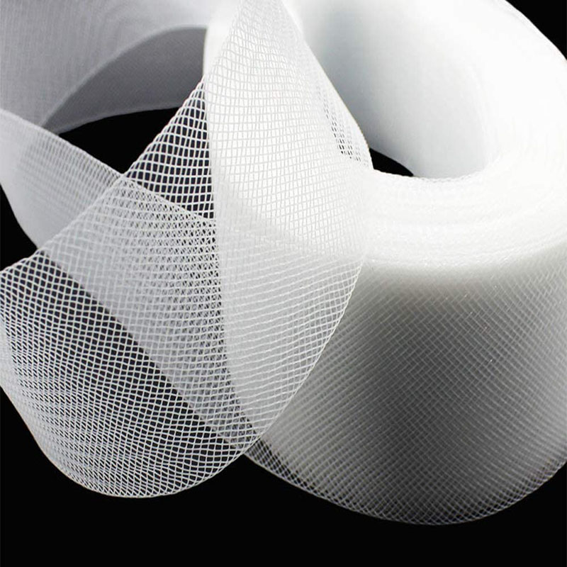 1-10cm Flat Plain Hard Stiff R - Crystal Mesh Fabric recension och pris