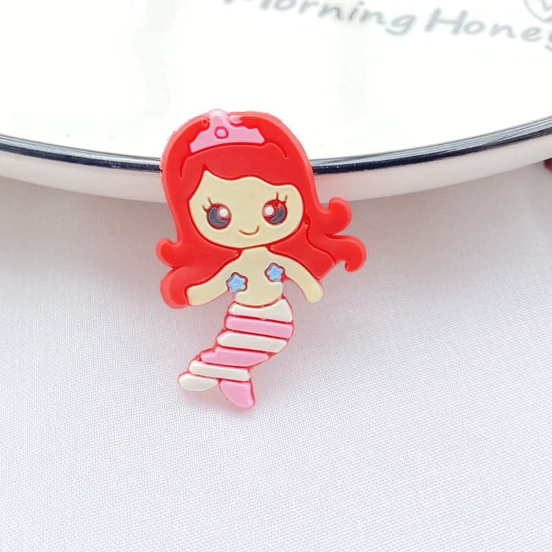 10pcs New Cute Cartoon Mermaid - Embellishment Glue Craft recension och pris