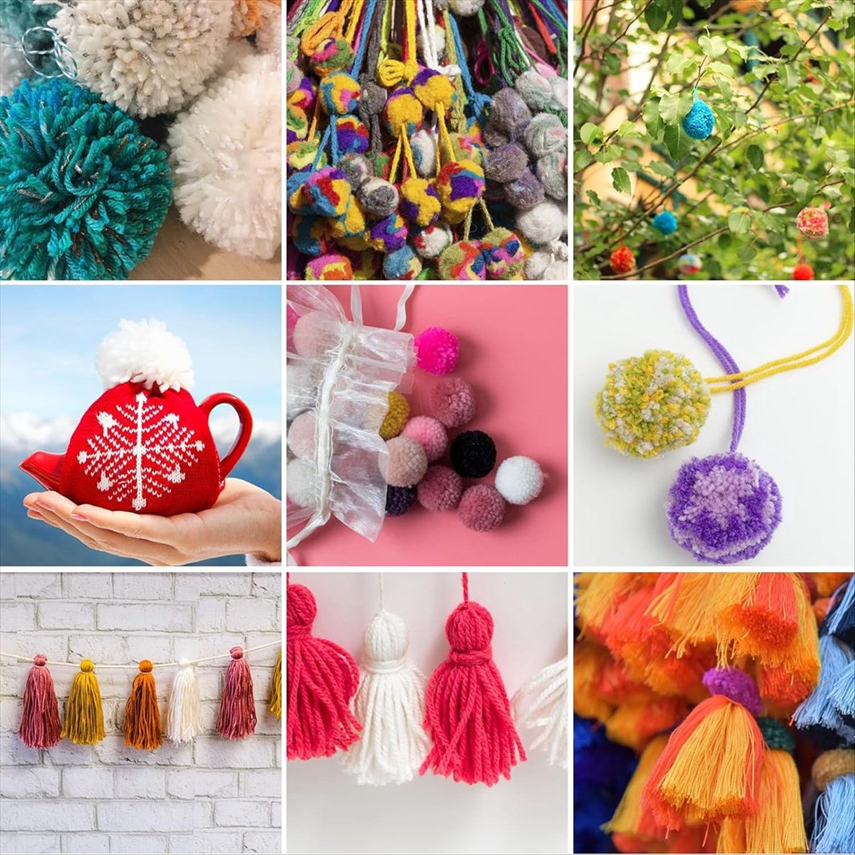 KSOL Pom Makers Set Tool Winde - Pom Pom Maker Tool recension och pris