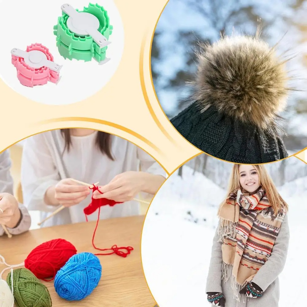 AC76-Pom Pom Maker Fluffs Ball - Pom Pom Maker Tool recension och pris