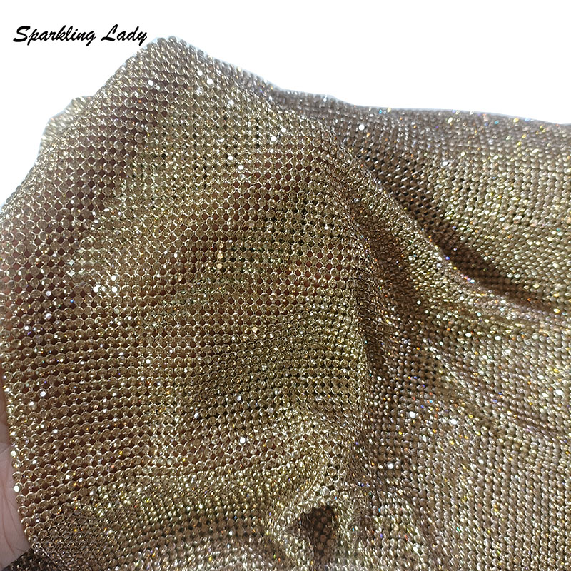 2MM Silver Crystal Mesh Fabric - Crystal Mesh Fabric recension och pris