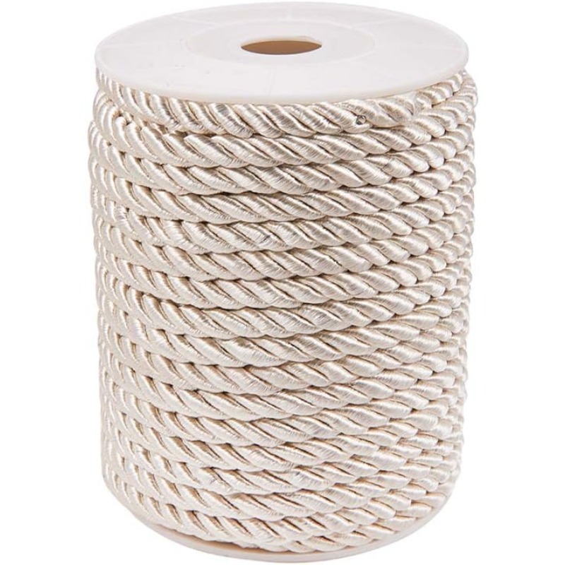 About 50 Feet Craft Nylon Rope - Cord Trim Twisted recension och pris