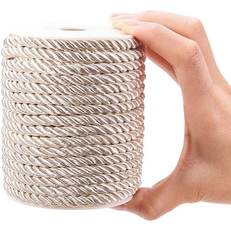 About 50 Feet Craft Nylon Rope - Cord Trim Twisted recension och pris